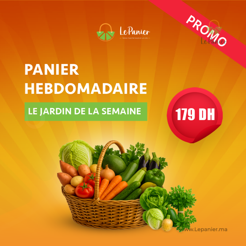 Panier Hebdomadaire “Le Jardin de la Semaine”