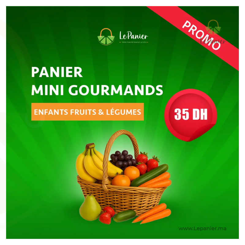 Panier Mini Gourmands