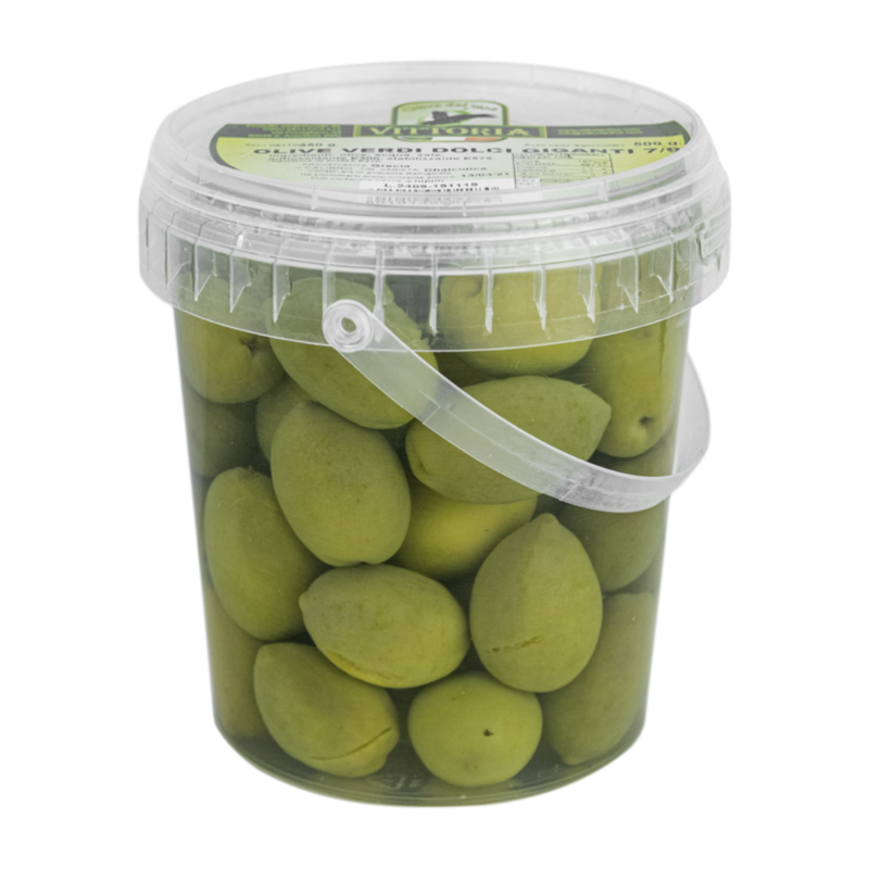 SEAU OLIVES VERTES 500G